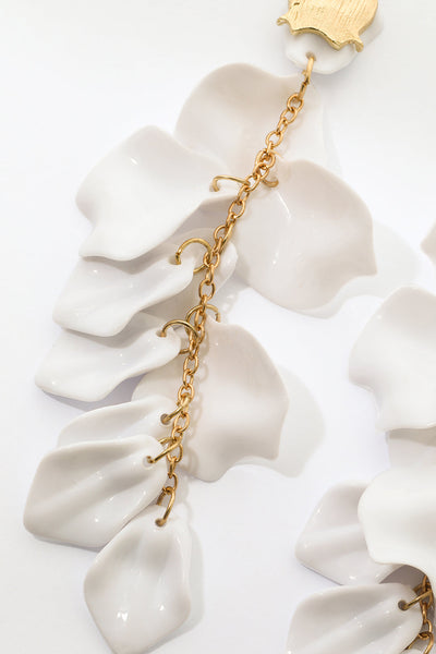 NÁUŠNICE KVAPKY ORCHIDEOVÝCH OKVETNÝCH LÍSTKOV