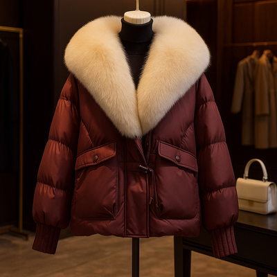 Kožušinová Bunda Ornella Jeseň/Zima