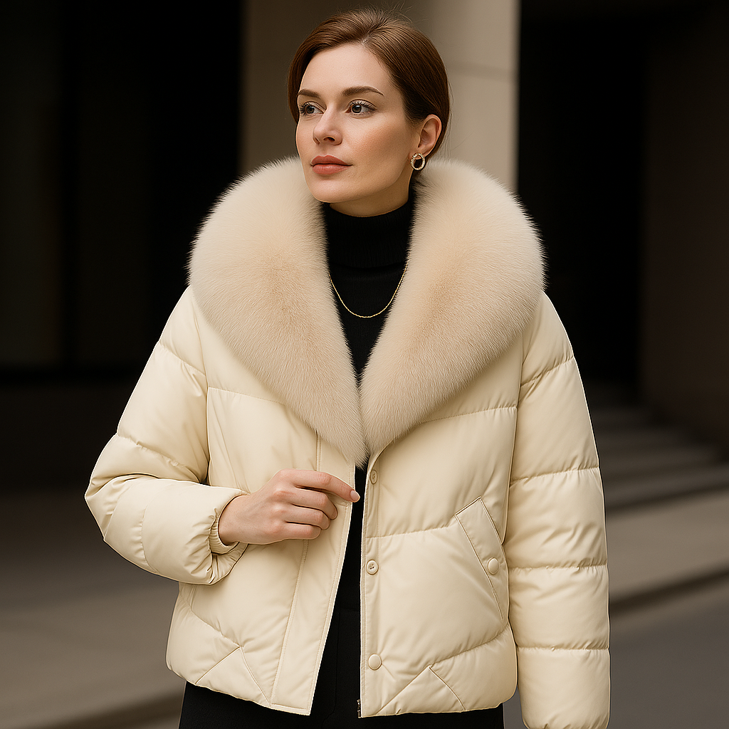 Kožušinová Bunda Ornella Jeseň/Zima