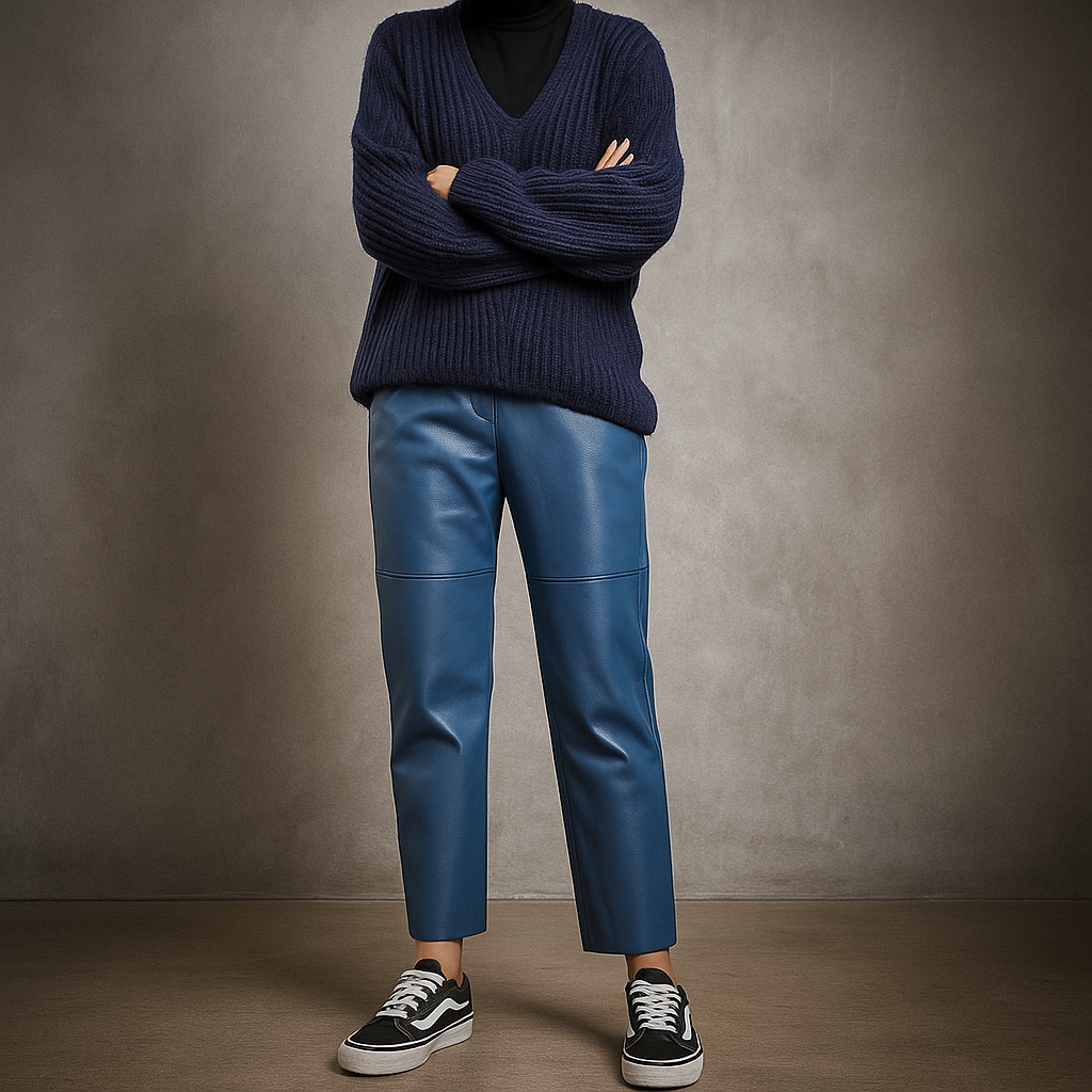 Sloane | Kožené Nohavice