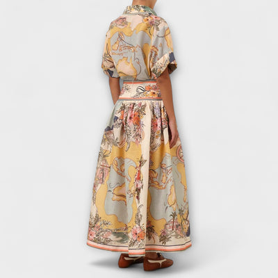 Jessica  ｜ Midi-Sukňa