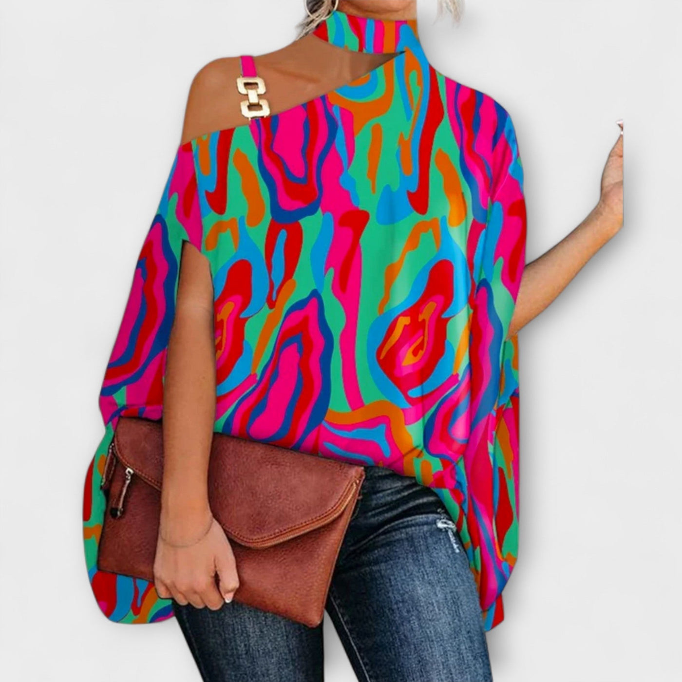 Darina  ｜Blúzka bez ramienok pre dámy