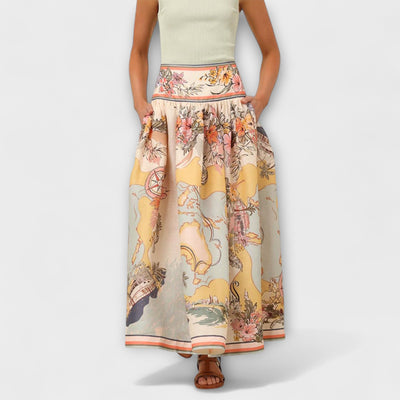 Jessica  ｜ Midi-Sukňa