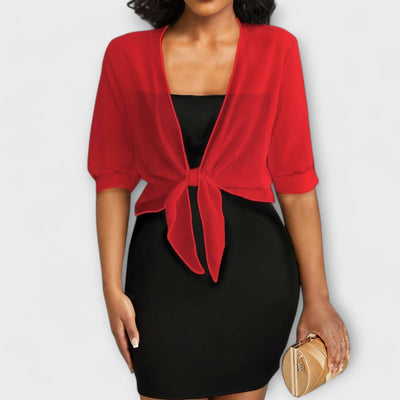 Olivia ｜ Blúzka s otvoreným predným dielom