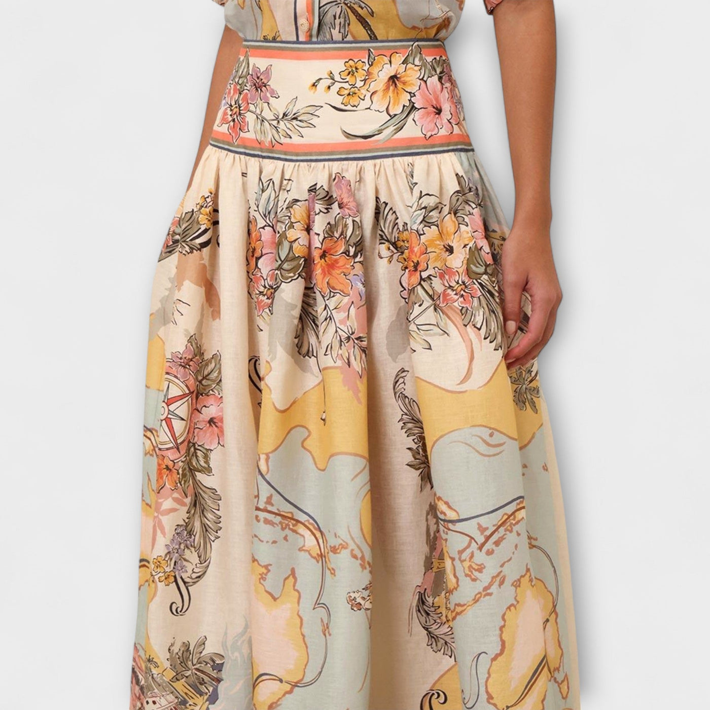 Jessica  ｜ Midi-Sukňa