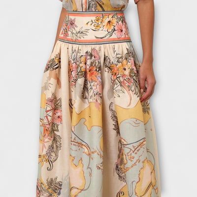 Jessica  ｜ Midi-Sukňa