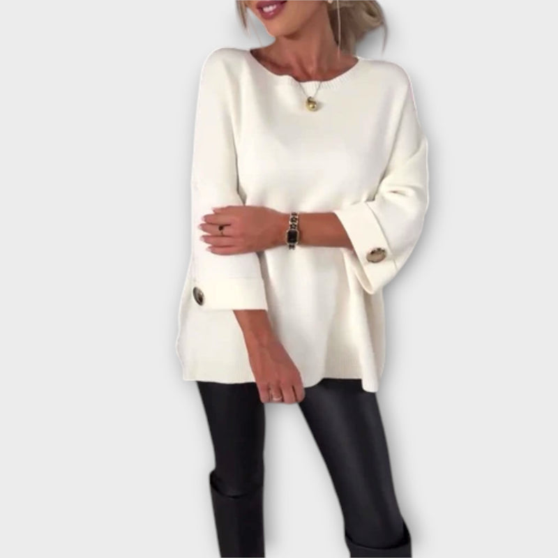 Isabella  ｜ Elegantná pletená blúzka