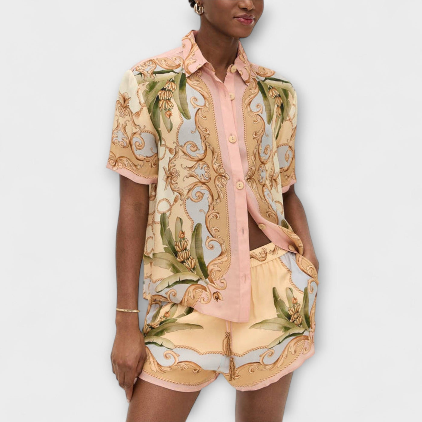 Maren  ｜ Vintage botanický kaleidoskopový tlačový set