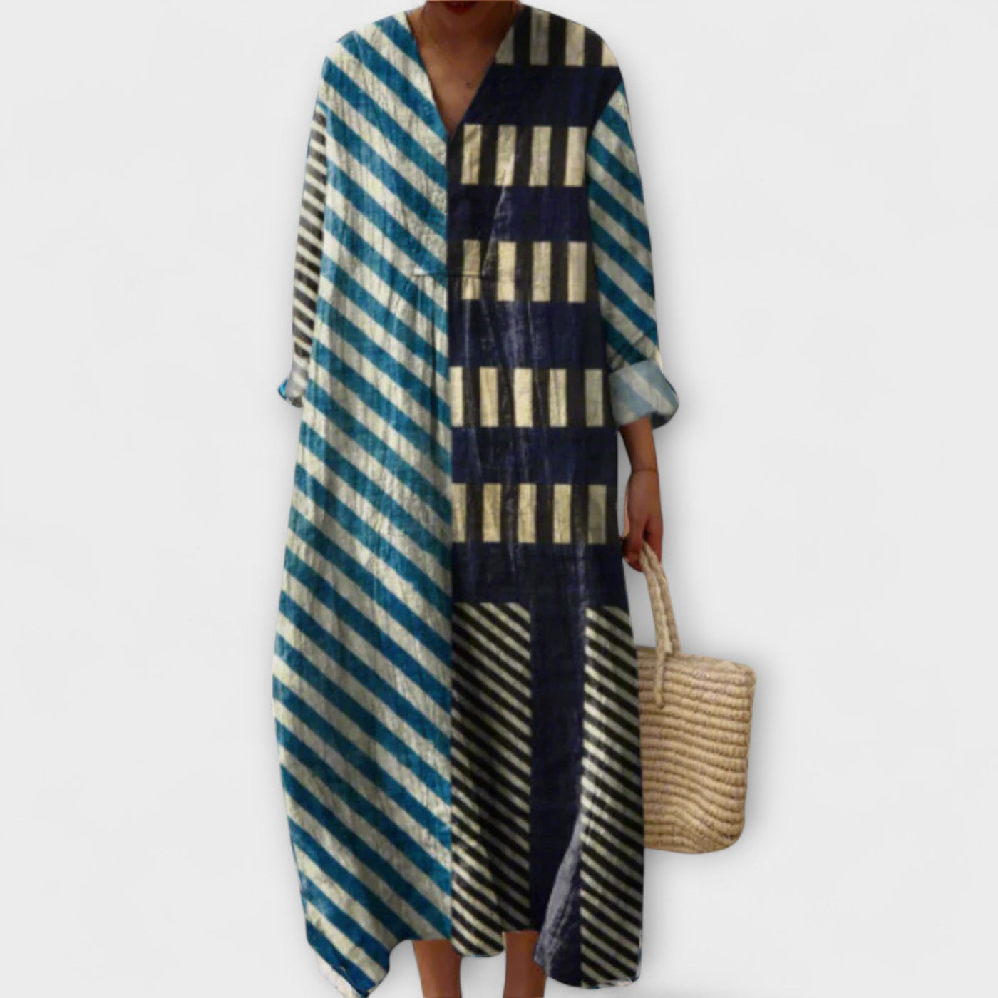 Elissa   ｜ Štýlové geometrické šaty