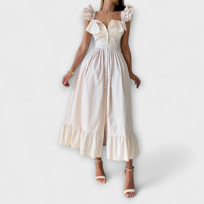 Lia   ｜Rüschenshirt Šaty