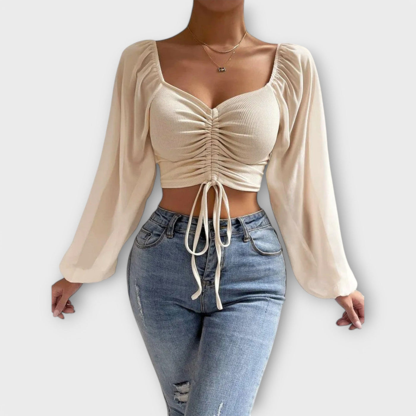 Jacqueline  ｜Univerzálna večerná blúzka