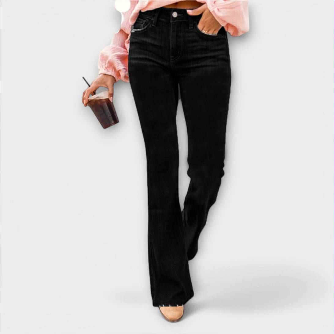 Simona ｜Pohodlné elastické nohavice