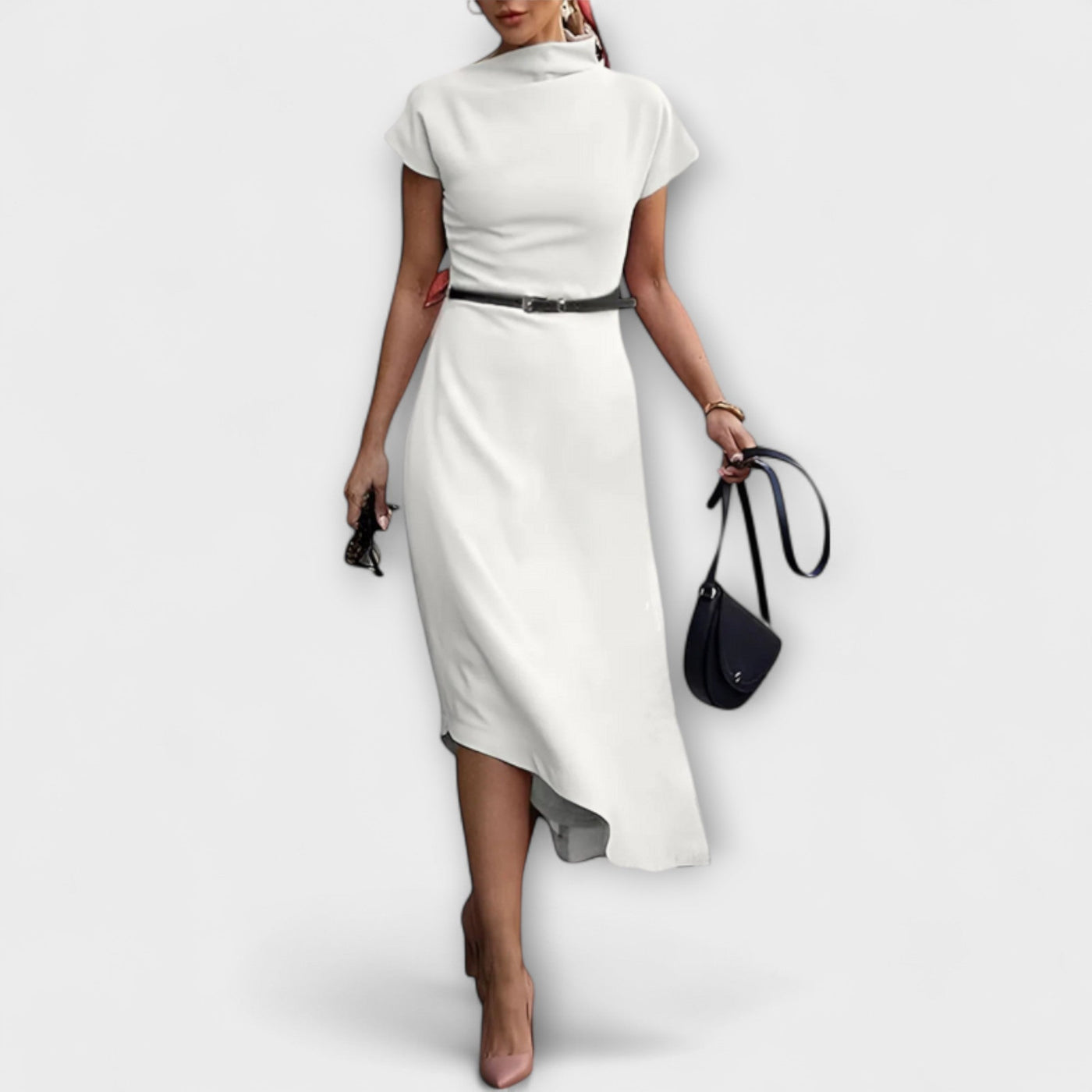 Amelia  ｜ Asymetrické mestské šaty