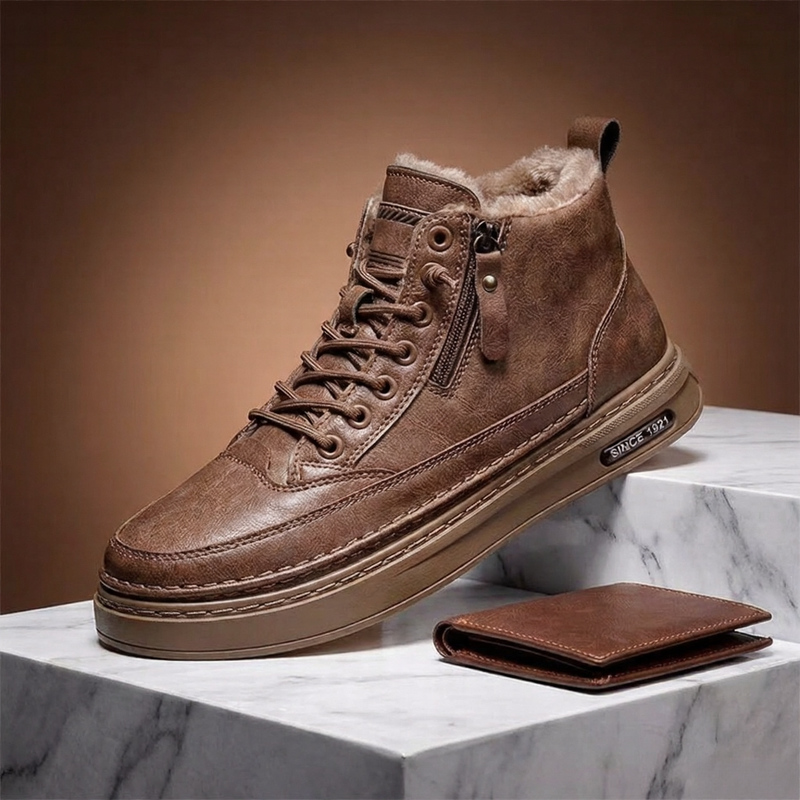 Everest | Shearling členkové čižmy