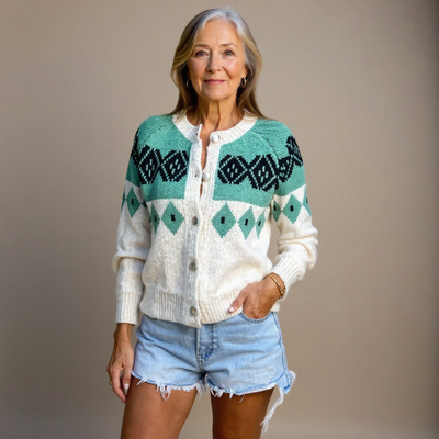 Allison | Retro Island Sweater