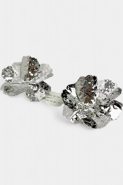 NÁUŠNICE V TVARE LESKLEJ KVETINY