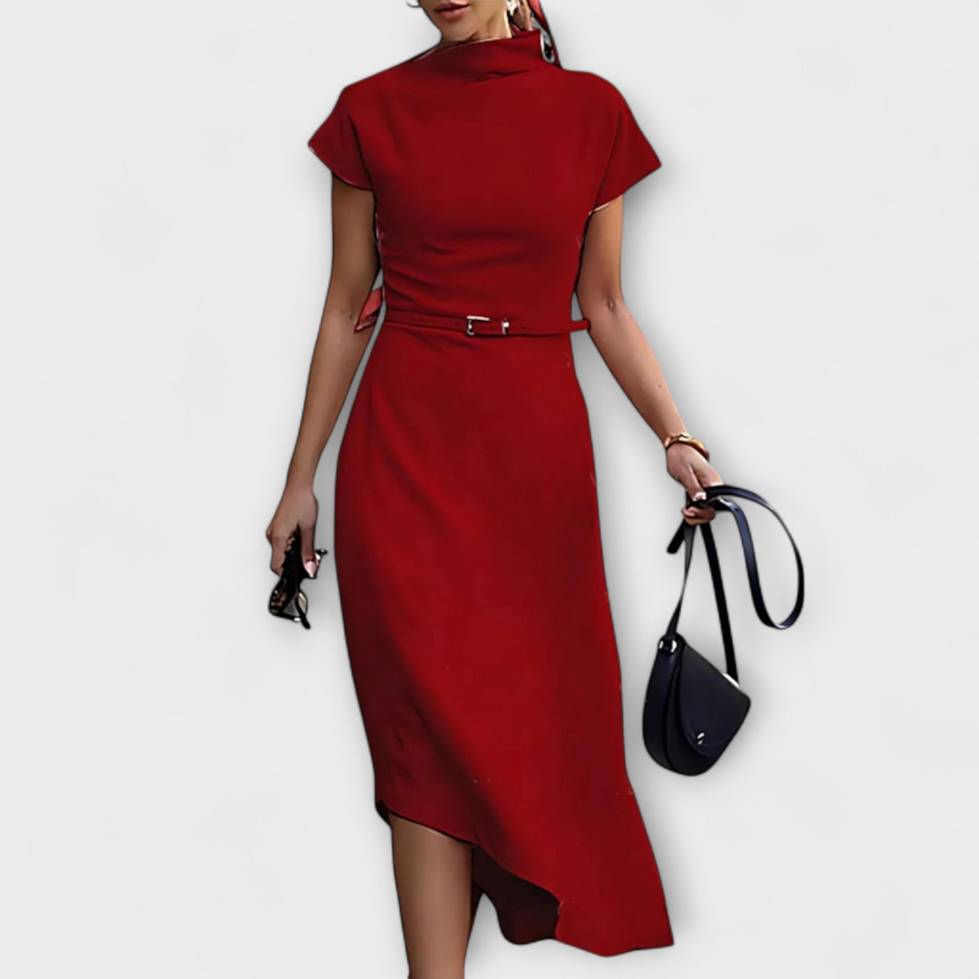 Amelia  ｜ Asymetrické mestské šaty