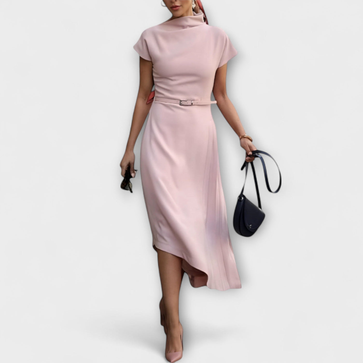 Amelia  ｜ Asymetrické mestské šaty