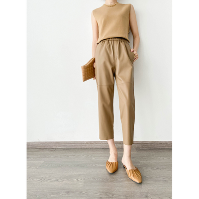 Sloane | Kožené Nohavice